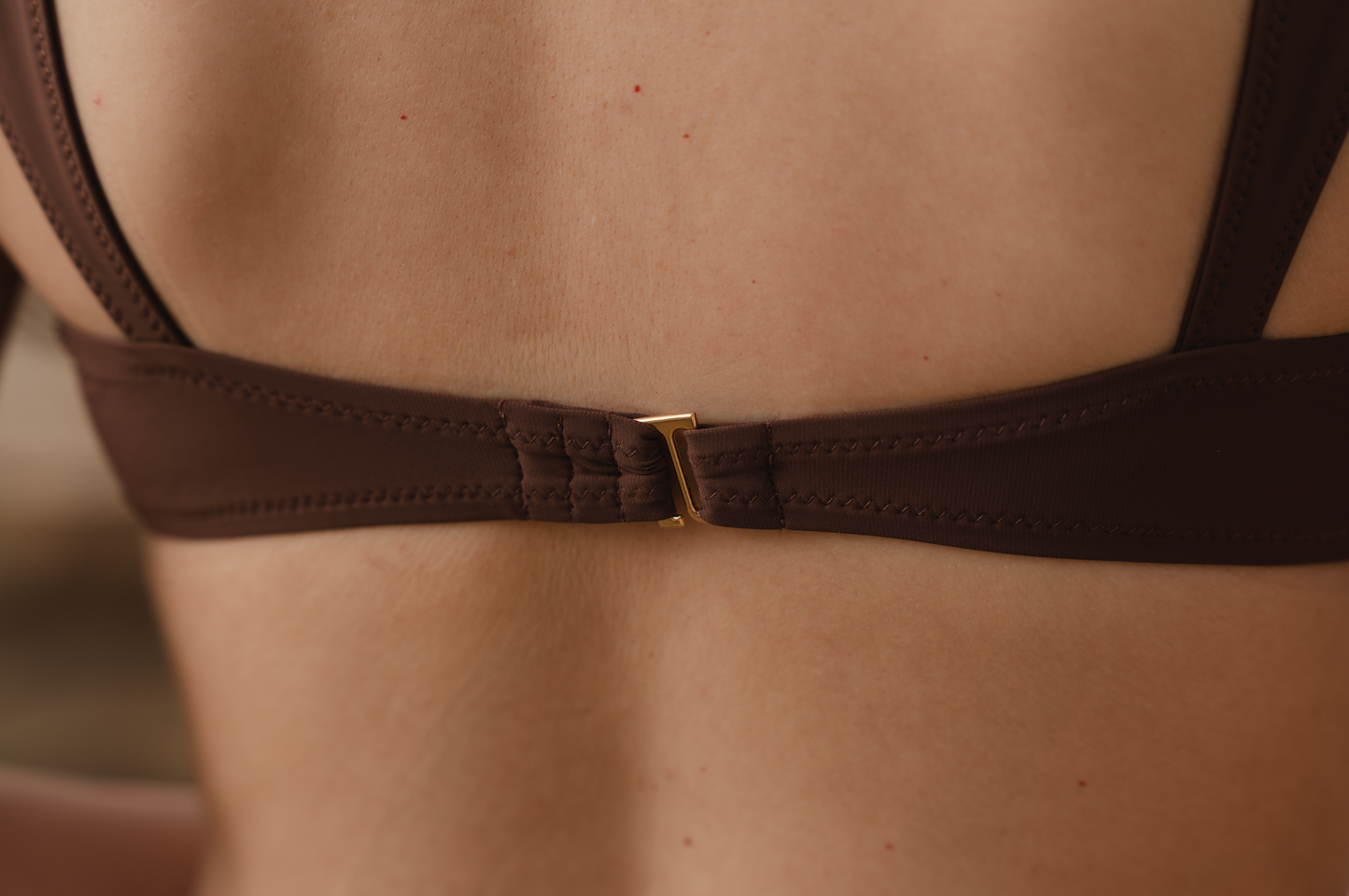 TERRA - Brown Padded Balconette Bikini Set